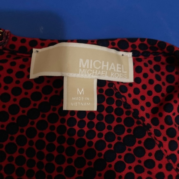 Michael Kors Stripe Stretch Flare Dress - Picture 6 of 8